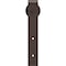 Ekena Millwork Premium J-Strap Roller Hanger w/ Bolts for Barn Door for 2 1/4" Doors, Copper Vein GB60015RCV - alternate 1
